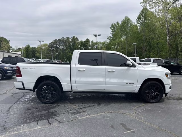 2023 Bright White Clearcoat Ram 1500 Laramie 4X4 Truck