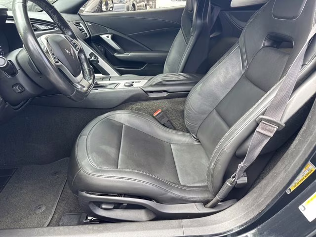 2017 Black Chevrolet Corvette Z51 1LT RWD Coupe