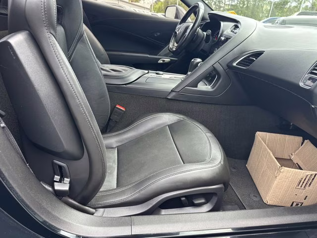 2017 Black Chevrolet Corvette Z51 1LT RWD Coupe