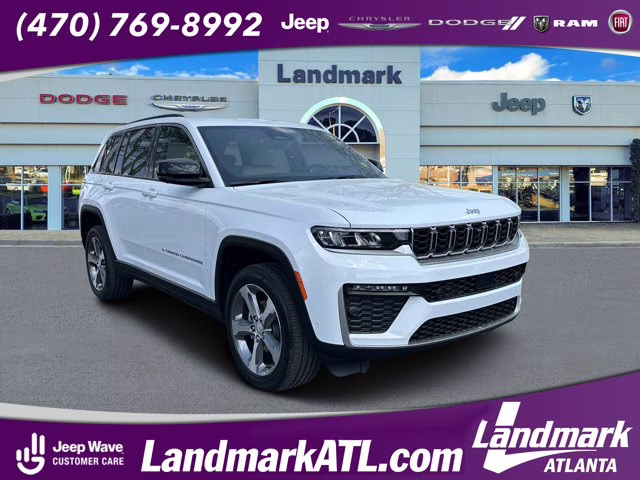 2026 Bright White Clearcoat Jeep Grand Cherokee Limited 4X4 SUV