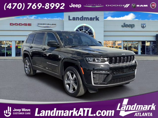 2026 Diamond Black Crystal Pearlcoat Jeep Grand Cherokee L Limited 4X4 SUV