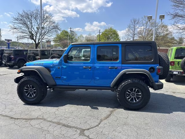2026 Hydro Blue Pearl Coat Jeep Wrangler Willys 4X4 Convertible