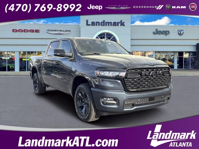 2026 Forged Blue Metallic Ram 1500 Big Horn 4X4 Truck