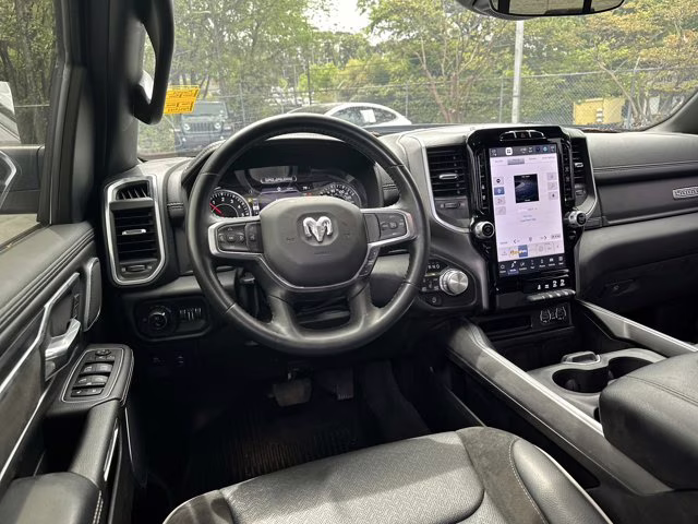 2023 Bright White Clearcoat Ram 1500 Laramie 4X4 Truck