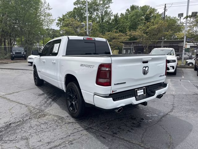 2023 Bright White Clearcoat Ram 1500 Laramie 4X4 Truck