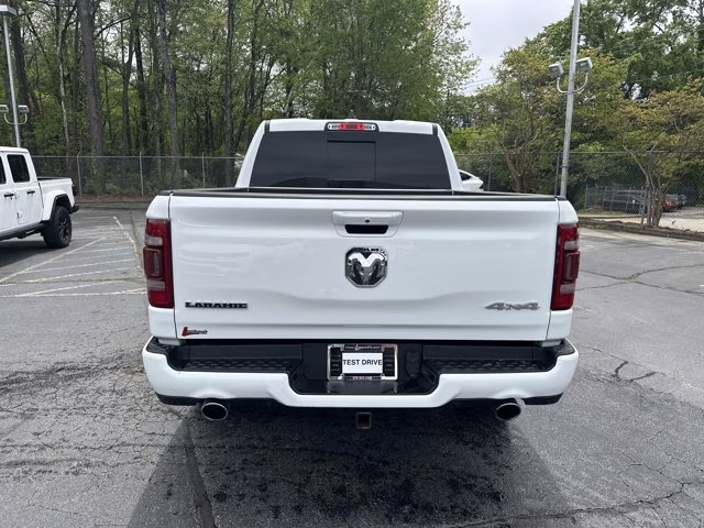 2023 Bright White Clearcoat Ram 1500 Laramie 4X4 Truck