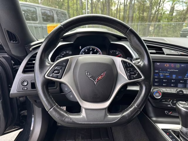 2017 Black Chevrolet Corvette Z51 1LT RWD Coupe