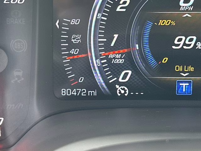 2017 Black Chevrolet Corvette Z51 1LT RWD Coupe