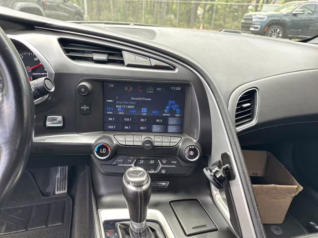 2017 Black Chevrolet Corvette Z51 1LT RWD Coupe