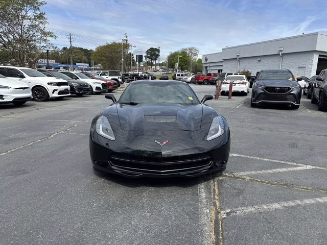 2017 Black Chevrolet Corvette Z51 1LT RWD Coupe