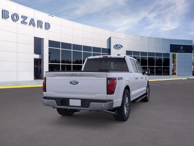 2025 Space White Metallic Ford F-150 XLT 4X4 Truck