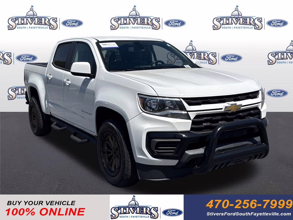 2021 Summit White Chevrolet Colorado LT RWD Truck