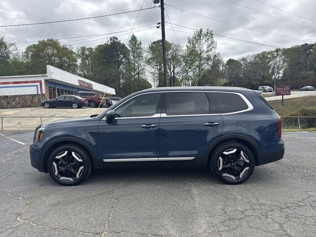 2025 Midnight Lake Blue Kia Telluride S FWD SUV