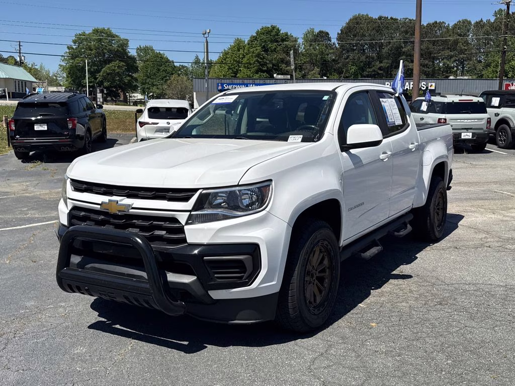 2021 Summit White Chevrolet Colorado LT RWD Truck