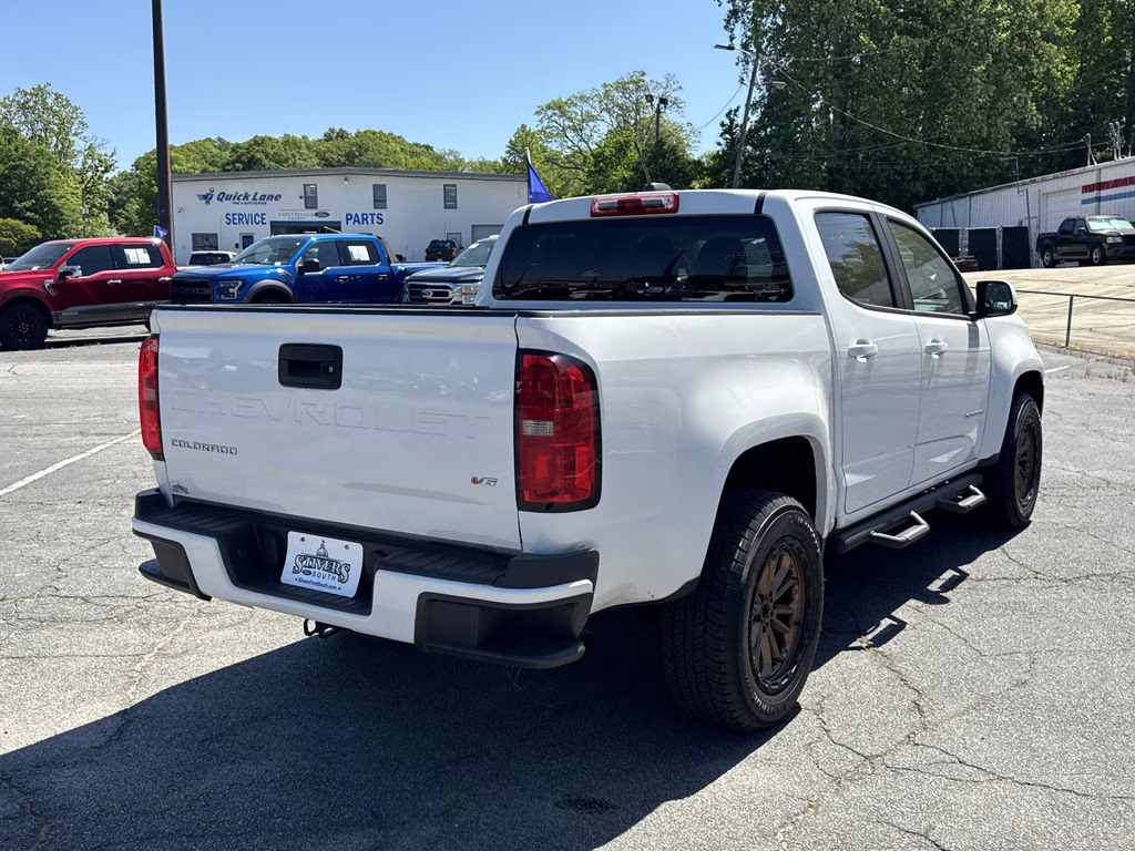 2021 Summit White Chevrolet Colorado LT RWD Truck