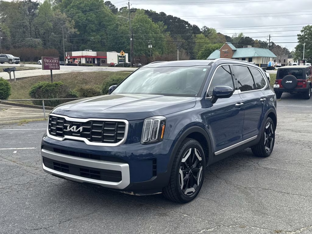 2025 Midnight Lake Blue Kia Telluride S FWD SUV