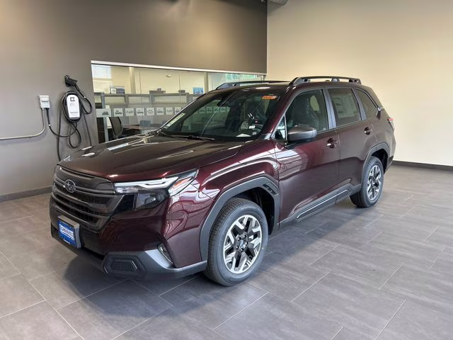 2026 Blue Subaru Forester Premium Hybrid AWD SUV