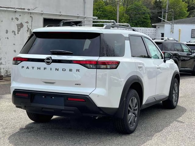 2026 White Nissan Pathfinder SV 4X4 SUV