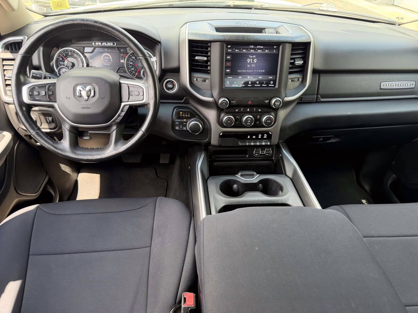 2020 White Ram 1500 Big Horn 4x4 Crew Cab 5'7 Box 4X4 Truck