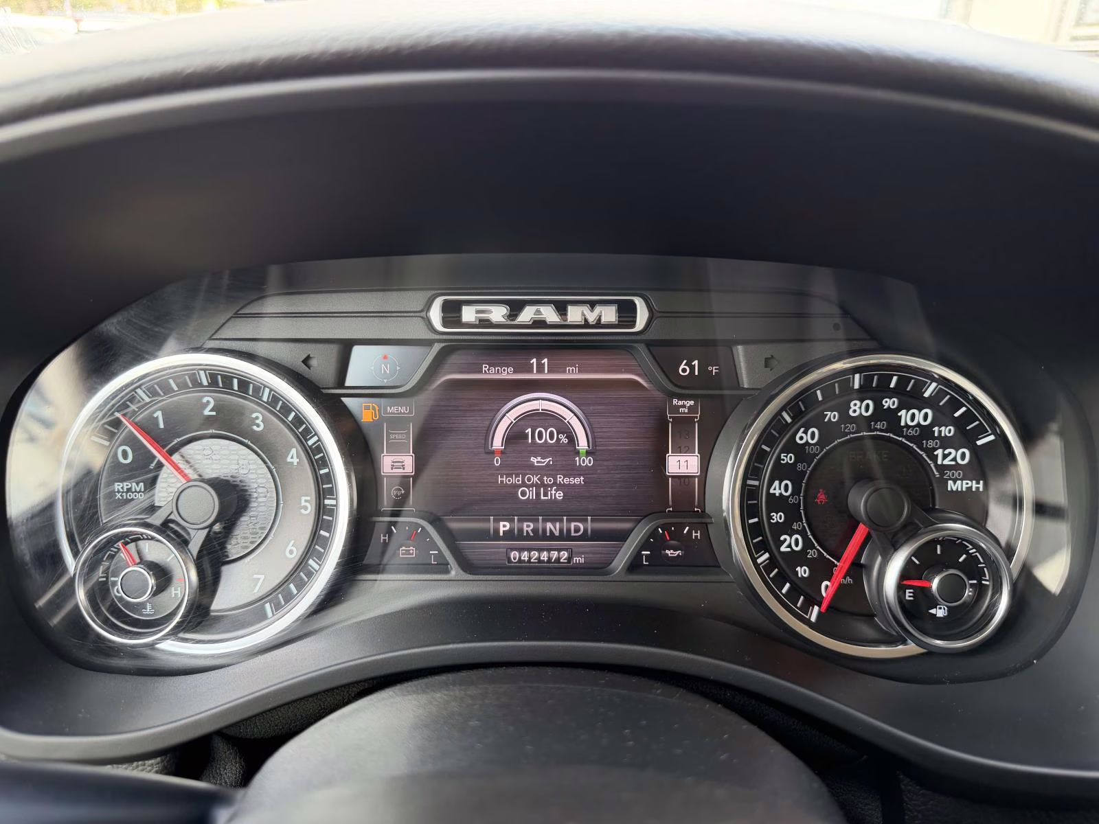 2020 White Ram 1500 Big Horn 4x4 Crew Cab 5'7 Box 4X4 Truck