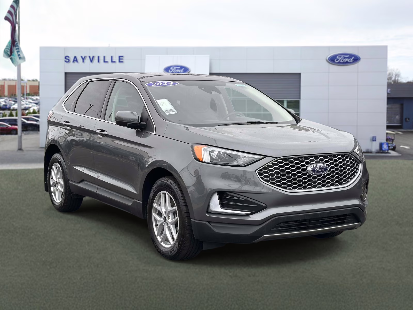 2024 Carbonized Gray Metallic Ford Edge SEL AWD AWD SUV