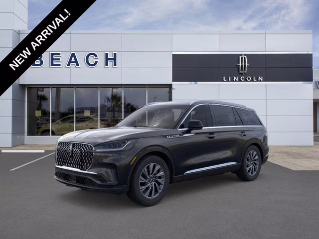 2026 Infinite Black Metallic Clearcoat Lincoln Aviator Premiere RWD SUV