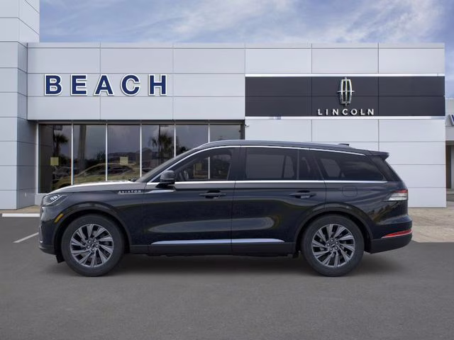 2026 Infinite Black Metallic Clearcoat Lincoln Aviator Premiere RWD SUV