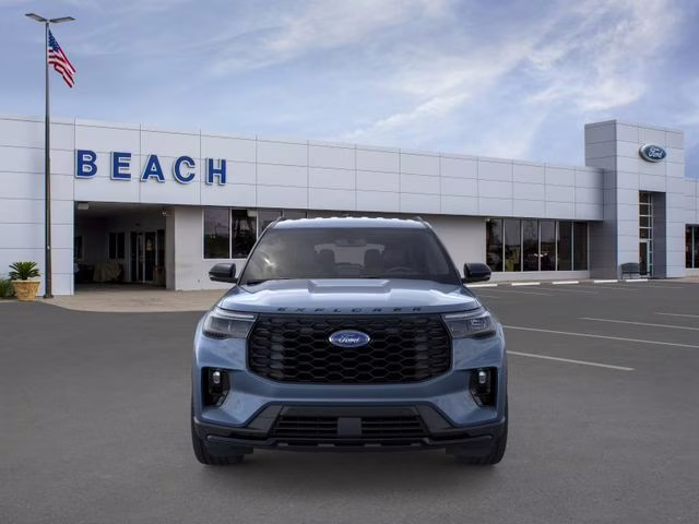 2026 Vapor Blue Metallic Ford Explorer ST-Line RWD SUV