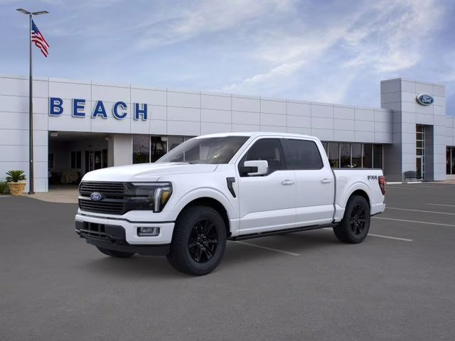 2026 White Metallic Ford F-150 Platinum 4X4 Truck