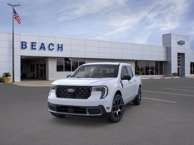 2026 Space White Metallic Ford Maverick Lariat AWD Truck