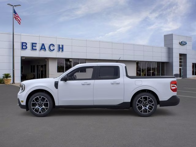 2026 Space White Metallic Ford Maverick Lariat AWD Truck
