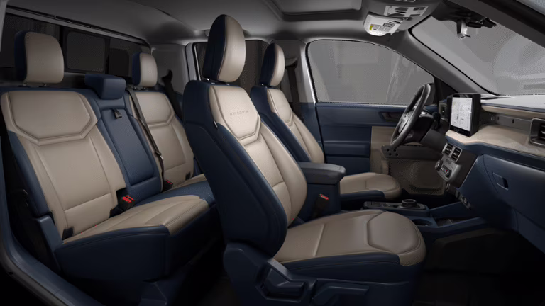 2026 Space White Metallic Ford Maverick Lariat AWD Truck