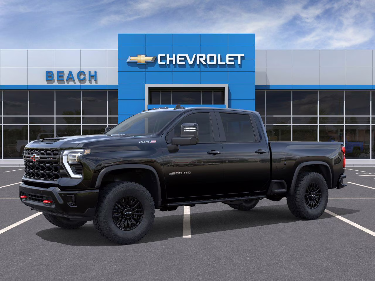 2026 Black Chevrolet Silverado 2500 HD ZR2 4X4 Truck