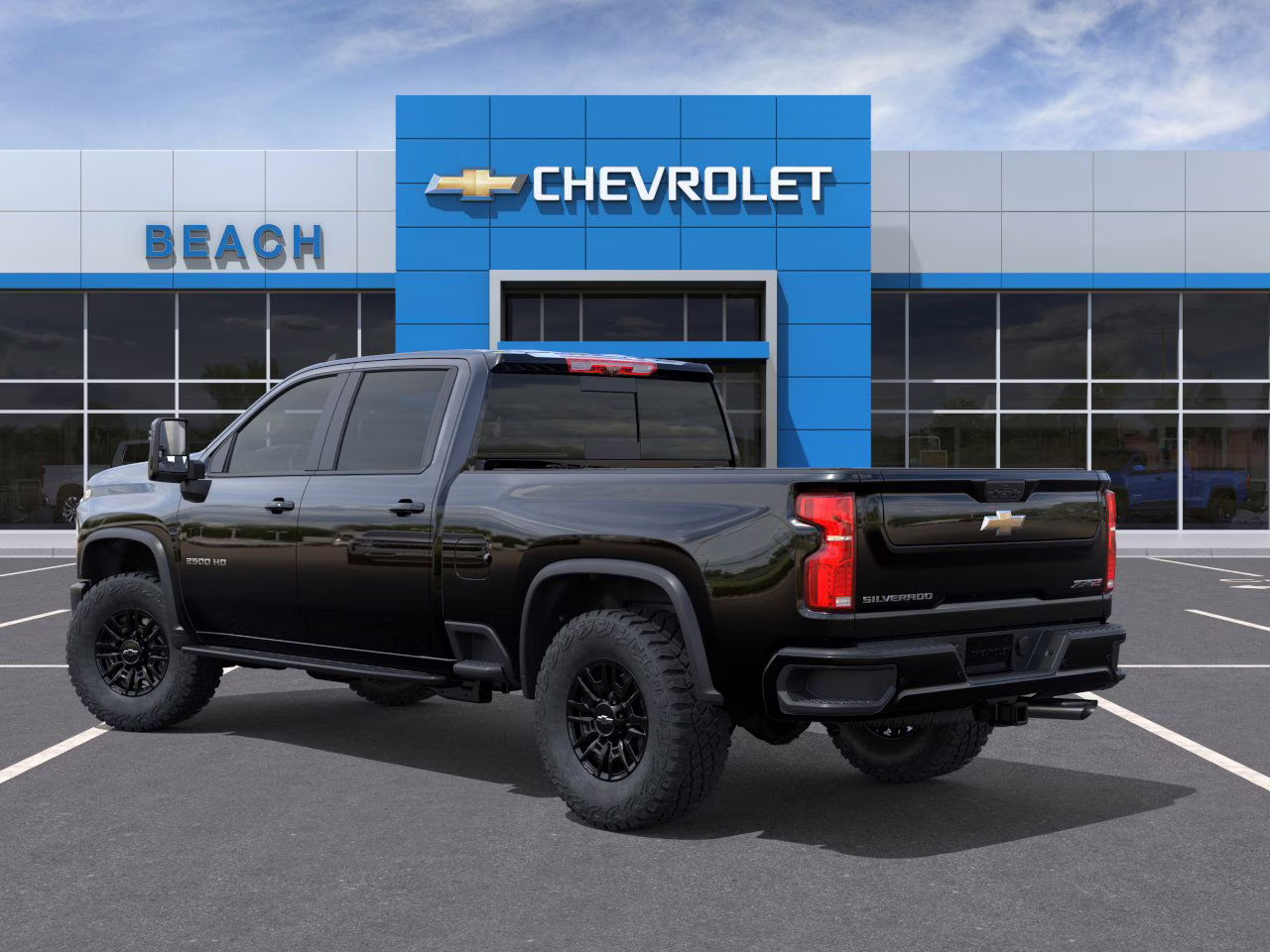 2026 Black Chevrolet Silverado 2500 HD ZR2 4X4 Truck