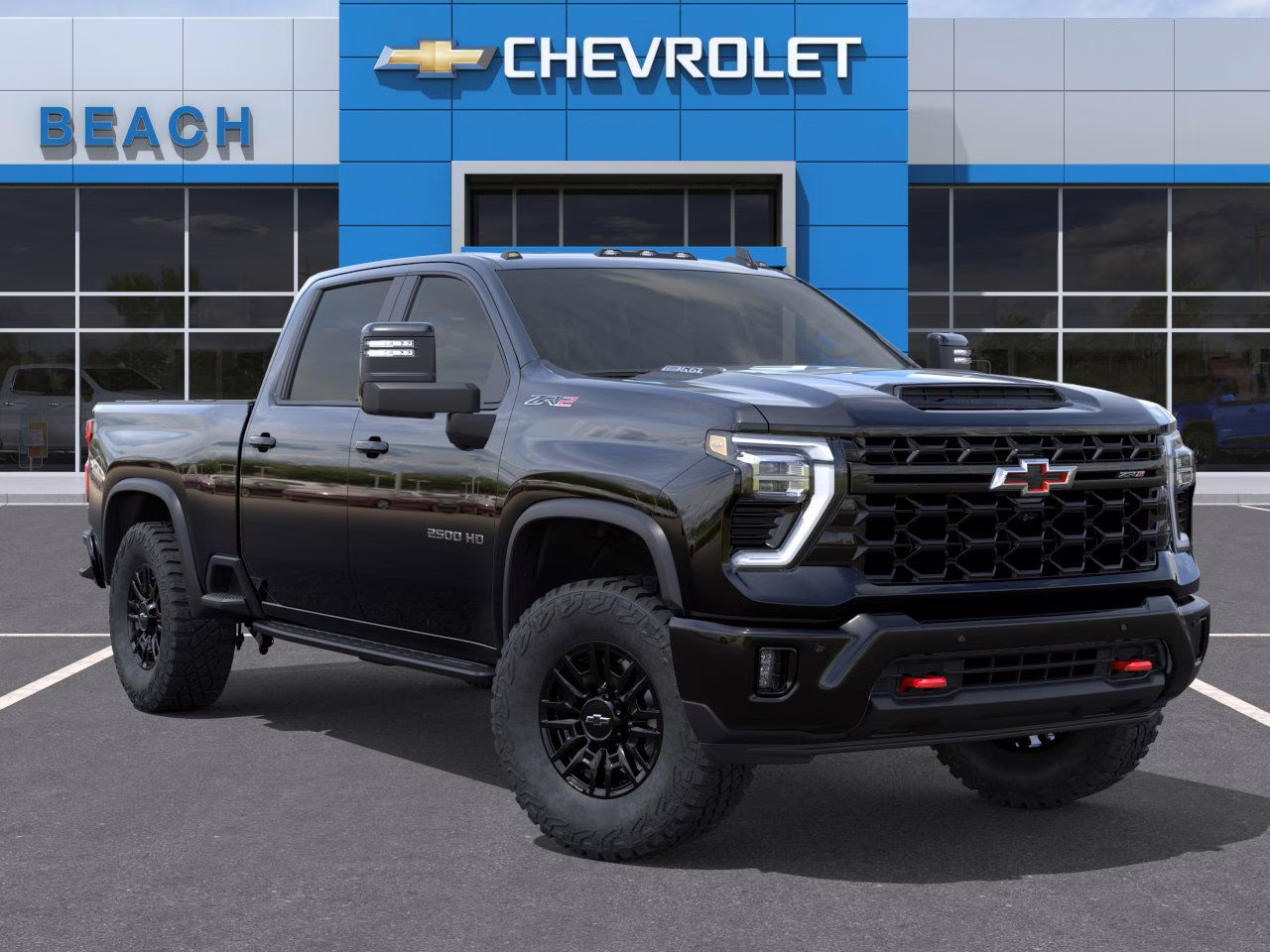 2026 Black Chevrolet Silverado 2500 HD ZR2 4X4 Truck