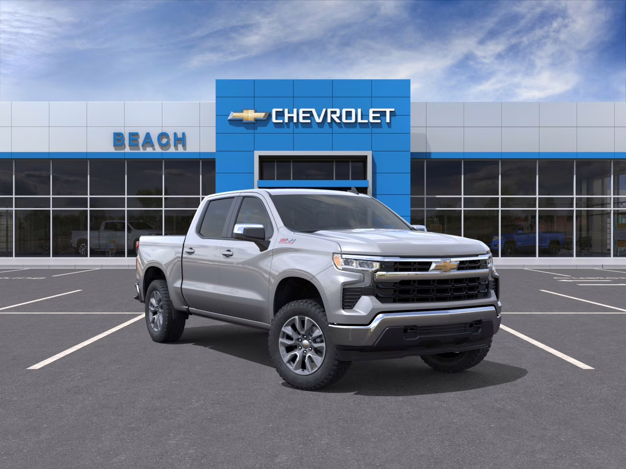 2026 Sterling Gray Metallic Chevrolet Silverado 1500 LT 4X4 Truck