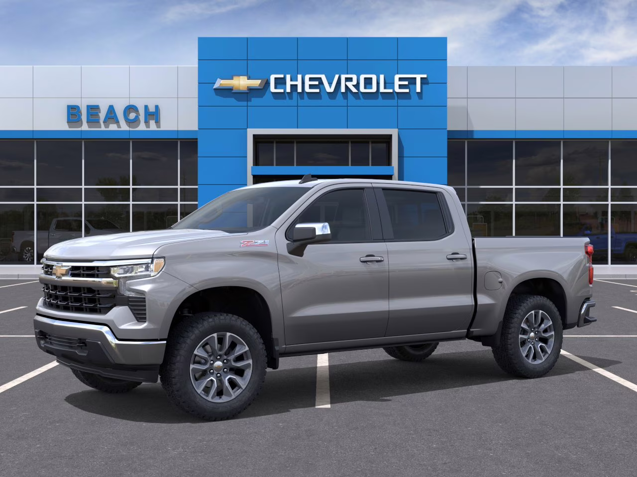 2026 Sterling Gray Metallic Chevrolet Silverado 1500 LT 4X4 Truck