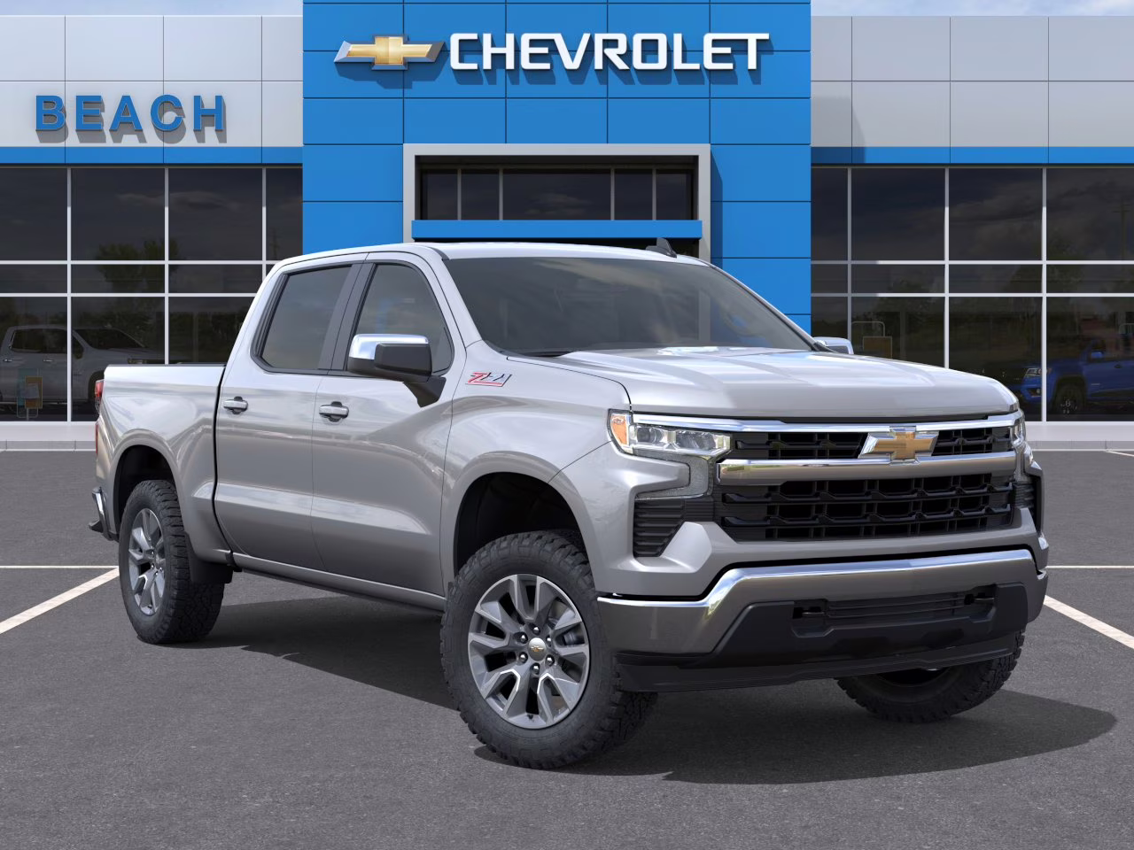 2026 Sterling Gray Metallic Chevrolet Silverado 1500 LT 4X4 Truck