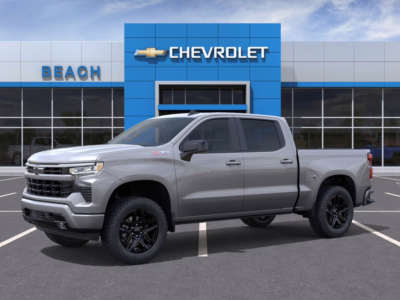 2026 Sterling Gray Metallic Chevrolet Silverado 1500 RST 4X4 Truck