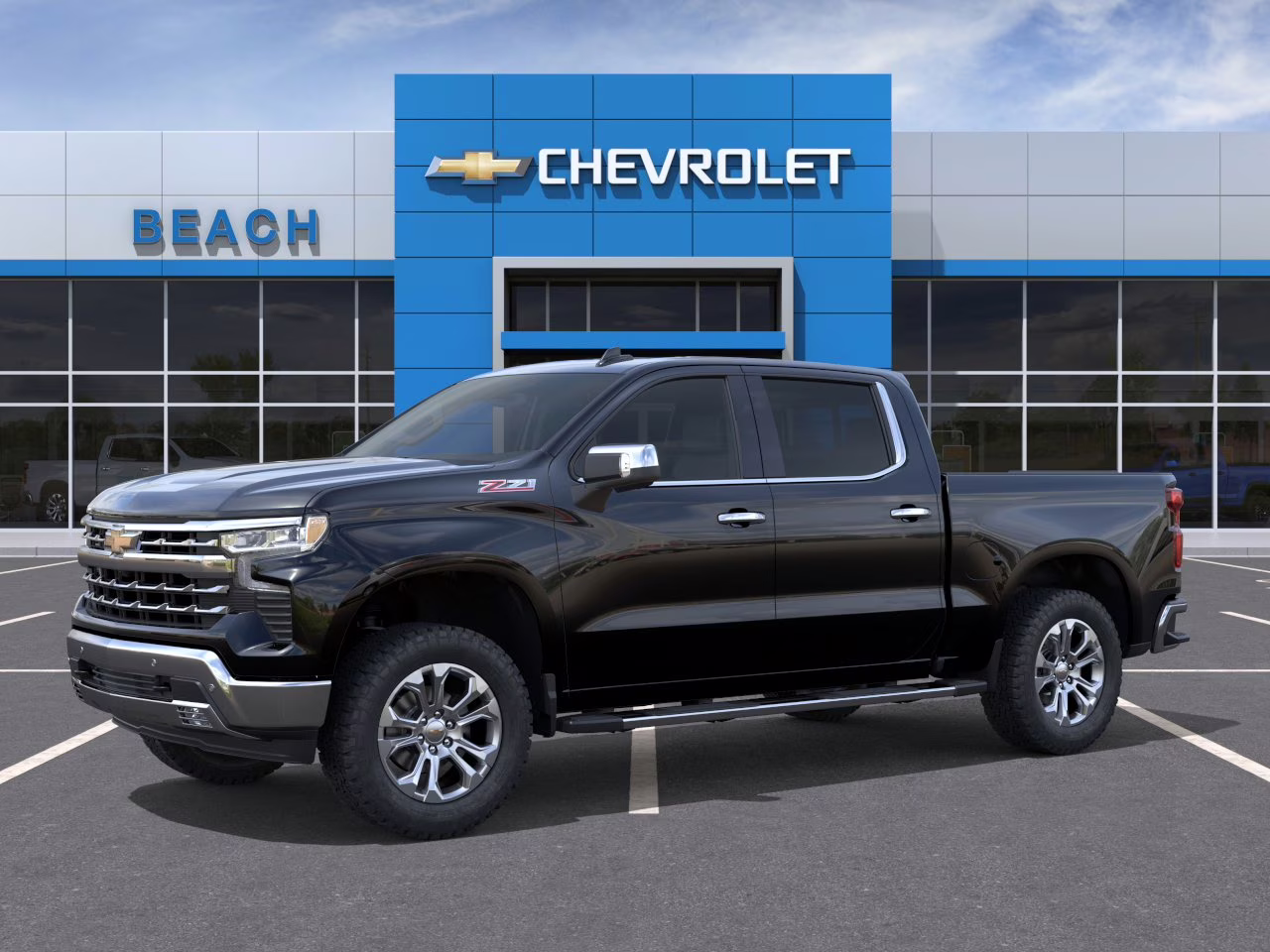 2026 Black Chevrolet Silverado 1500 LTZ 4X4 Truck