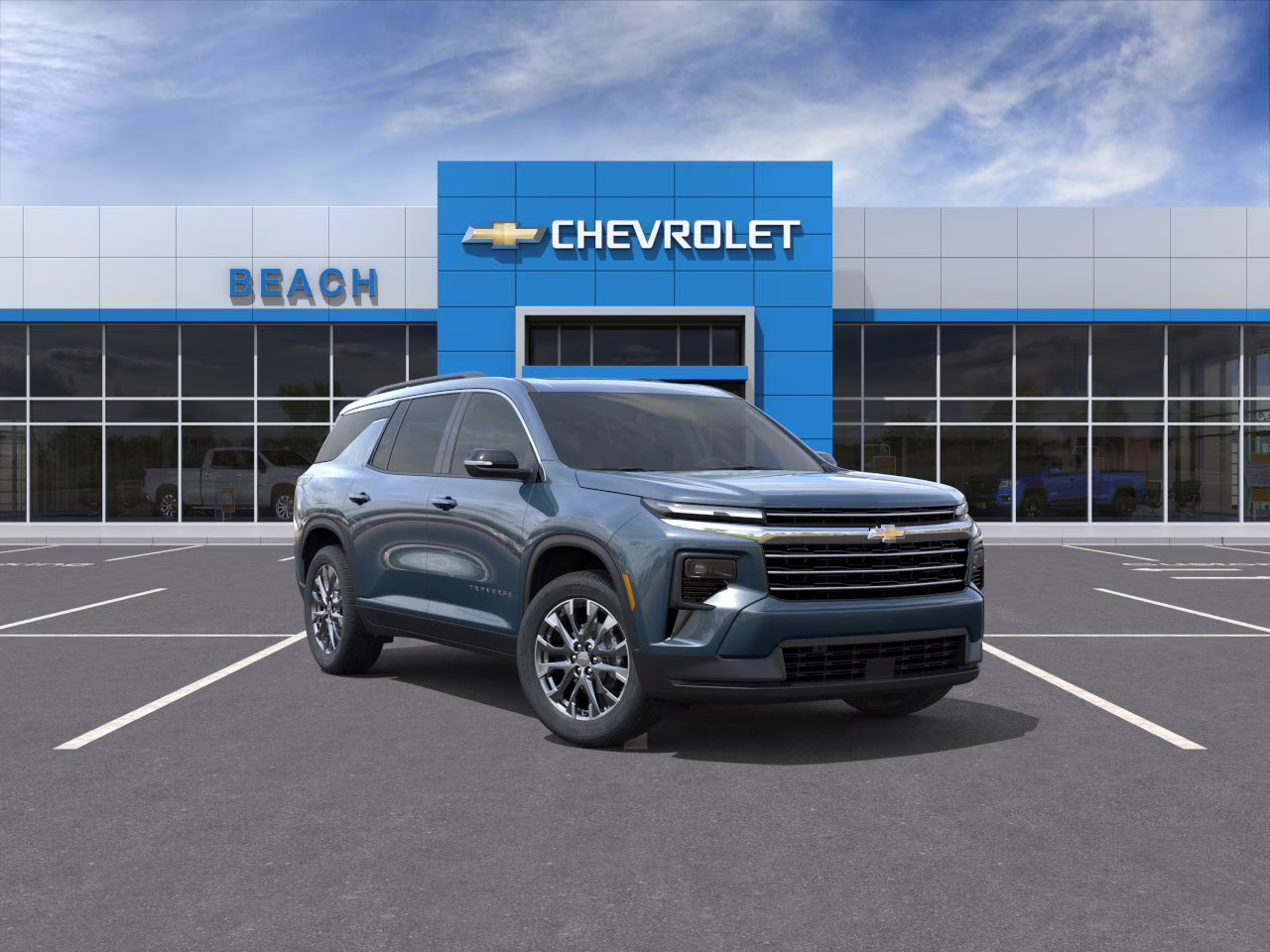 2026 Lakeshore Blue Metallic Chevrolet Traverse LT FWD SUV