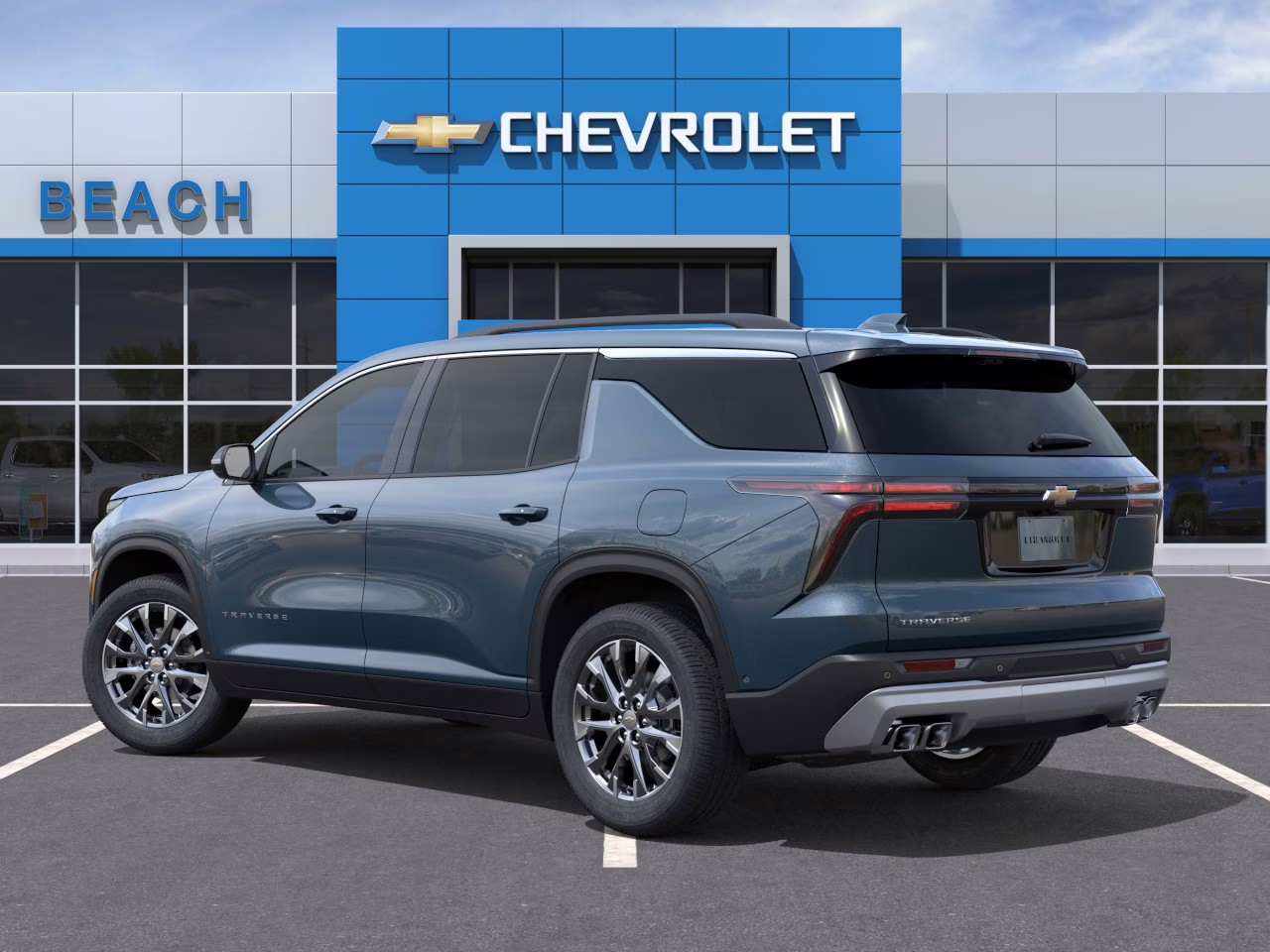 2026 Lakeshore Blue Metallic Chevrolet Traverse LT FWD SUV