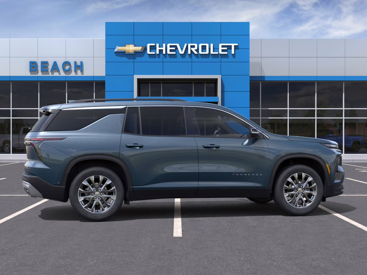 2026 Lakeshore Blue Metallic Chevrolet Traverse LT FWD SUV