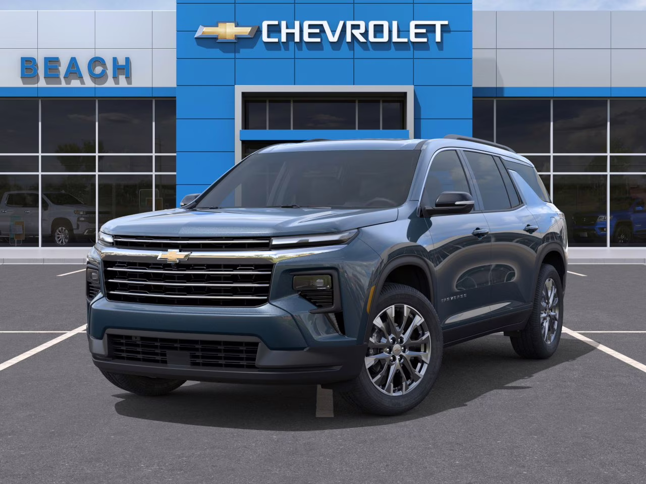 2026 Lakeshore Blue Metallic Chevrolet Traverse LT FWD SUV