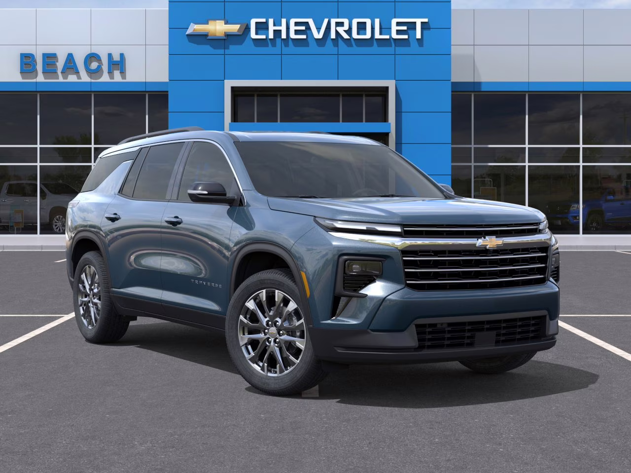 2026 Lakeshore Blue Metallic Chevrolet Traverse LT FWD SUV
