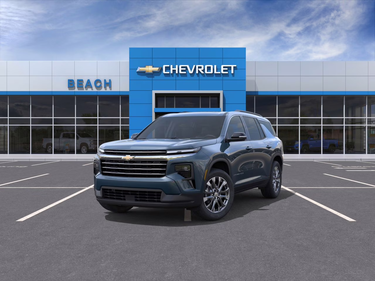2026 Lakeshore Blue Metallic Chevrolet Traverse LT FWD SUV