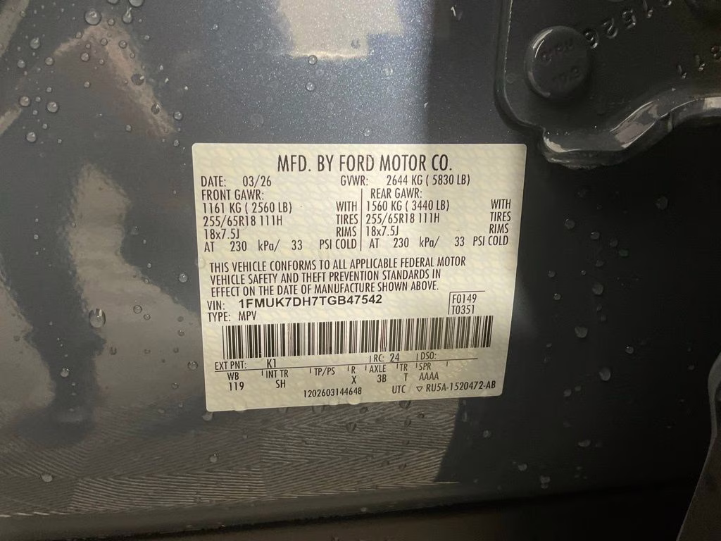 2026 Blue Ford Explorer Active RWD SUV