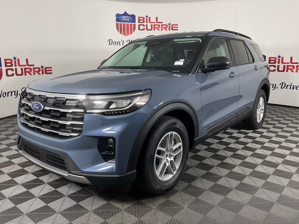 2026 Blue Ford Explorer Active RWD SUV