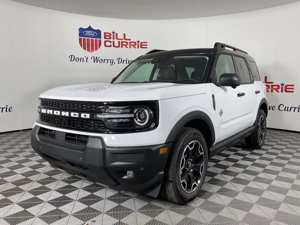 2026 Oxford White Ford Bronco Sport Outer Banks 4X4 SUV