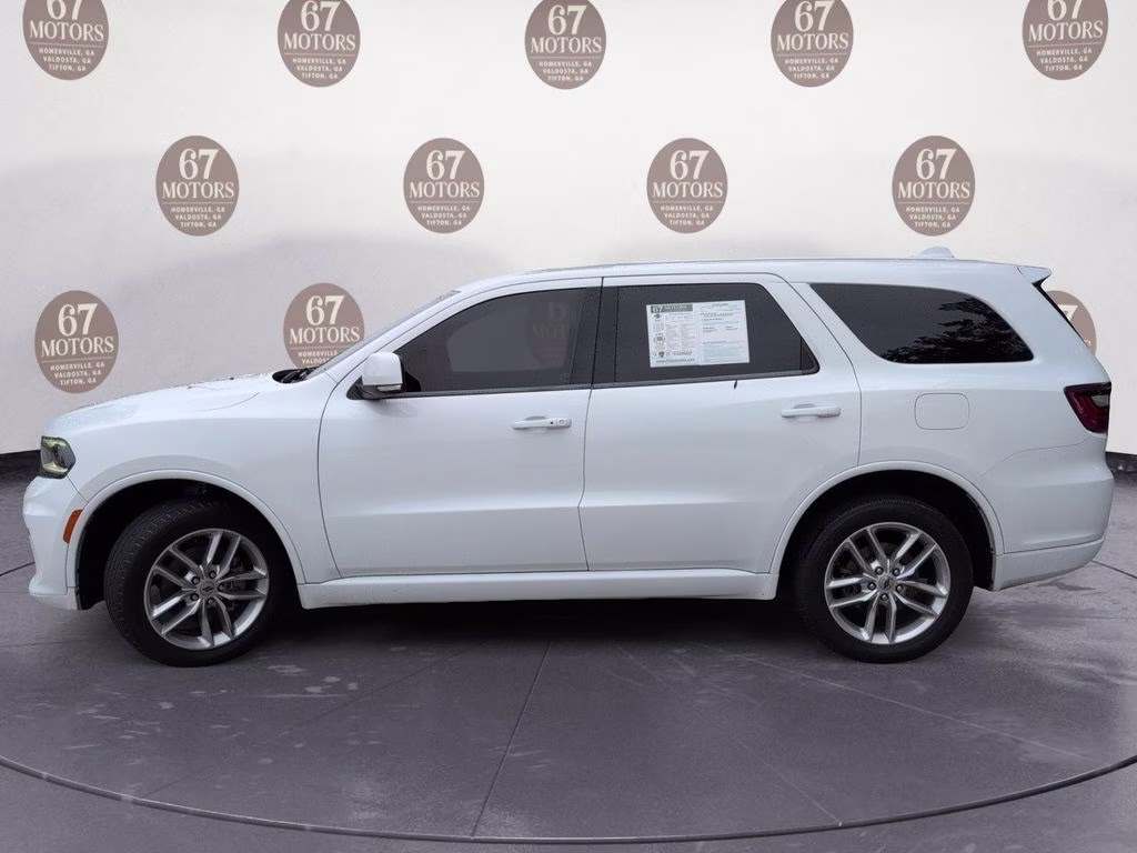 2022 White Knuckle Clearcoat Dodge Durango GT Plus AWD SUV